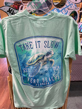 Load image into Gallery viewer, Sherry Watercolor Painted Turtle Vero Beach SST
