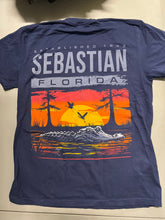 Load image into Gallery viewer, Sherry Distressed Gator Scene Sebastian SST
