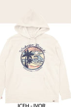 Load image into Gallery viewer, Blue 84 Ursaluna Palms/Waves Hoodie
