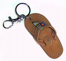 Load image into Gallery viewer, Rainbow Sandal Keychains
