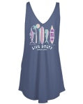 Load image into Gallery viewer, Salt Life Boards Of Paradise Scoop Neck Womens Tank
